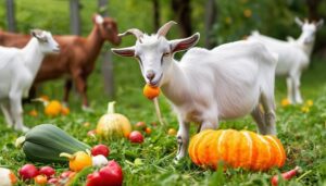 feeding squash to goats