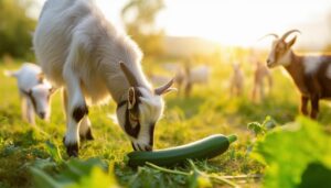 feeding zucchini to goats