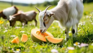 goats and cantaloupe diet