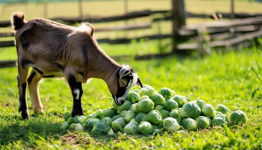 Can Goats Eat Brussel Sprouts?