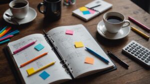 organize tasks and goals